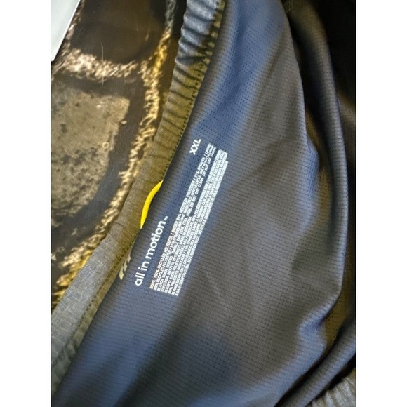 All in Motion Men's Lined Run Shorts 9", Navy Heather, Size XXL, NWT - Picture 6 of 8